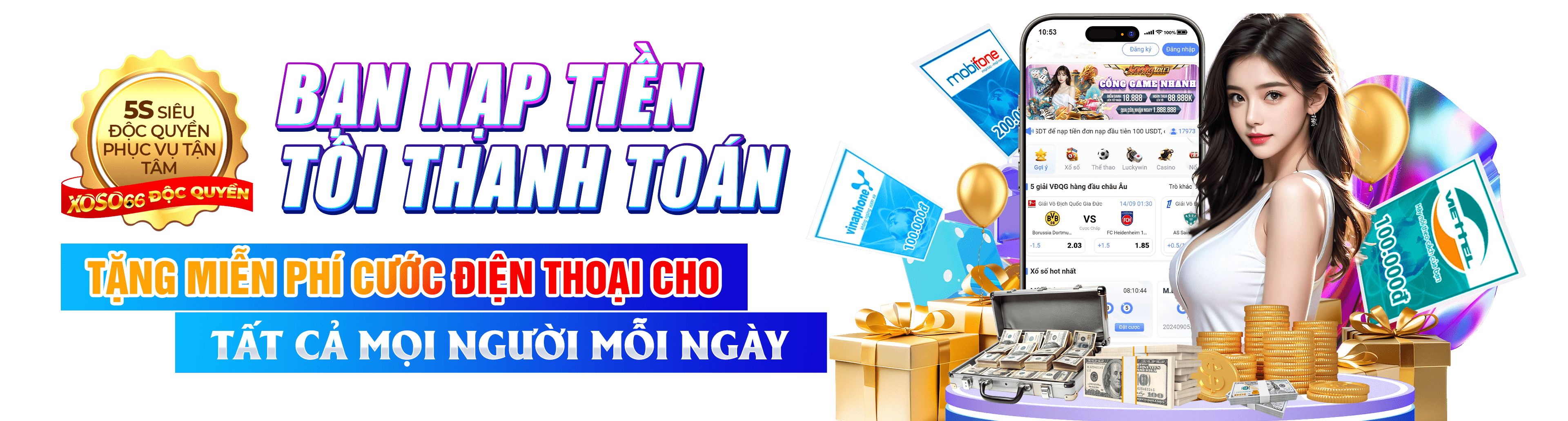 Hình ảnh quảng cáo của eu9 hiển thị nền tảng và các lợi ích