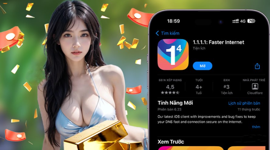 Hình ảnh quảng cáo của eu9 hiển thị nền tảng và các lợi ích
